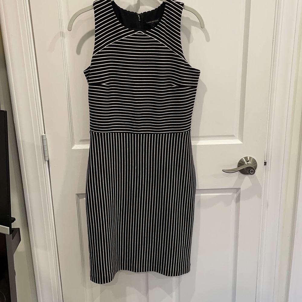 Banana Republic Factory Striped Sheath Dress